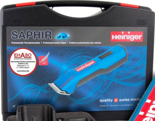 HEINIGER SAPHIR 2 Cordless Clipper With Snap-On Blade 1,5 mm 707-750 70K