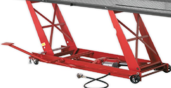 Sealey MC401A HYDRAULIC / AIR Motorcycle Bike Chopper Moped Lift 400kg