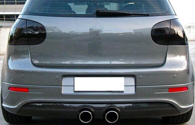 Carbon Fiber Rear Bumper Diffuser Lip Spoiler for Volkswagen VW Golf 5 MK5 R32