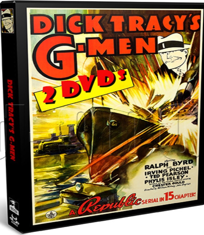 Dick Tracy's G-Men (1939) Republic Movie Serial Cliffhanger (2 x DVD)