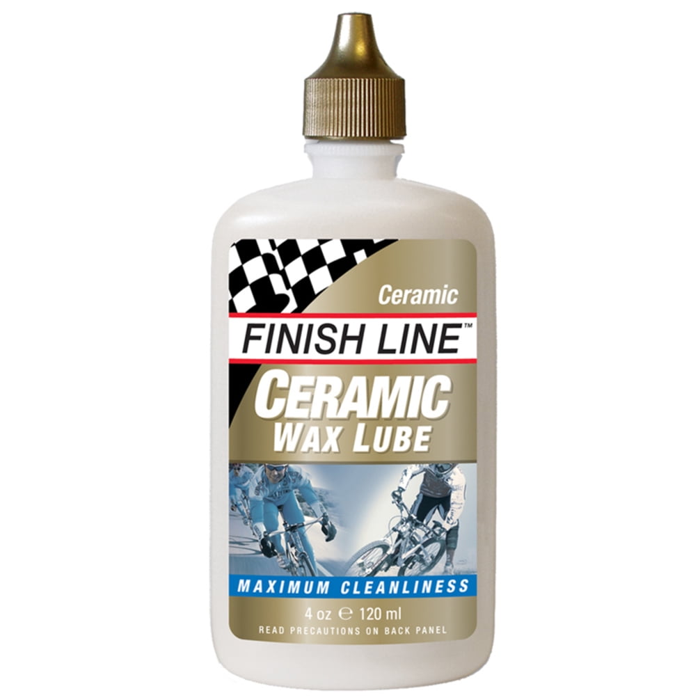 Finish Line Ceramic Wax Bike Cycle Lubricant Lube -120ml