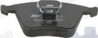 Front JURID 573143J Brake Pad Set, disc brake for VOLVO