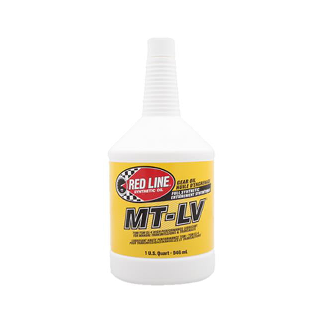 Red Line MT-LV 70W75 Fully Synthetic Gear Oil 1 Quart (0.946L)