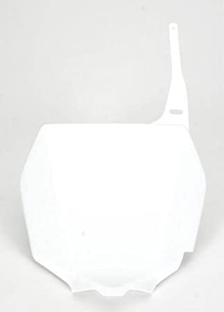 Front Number Plate UFO Suzuki White SU03989-041 For Motorcycle Parts