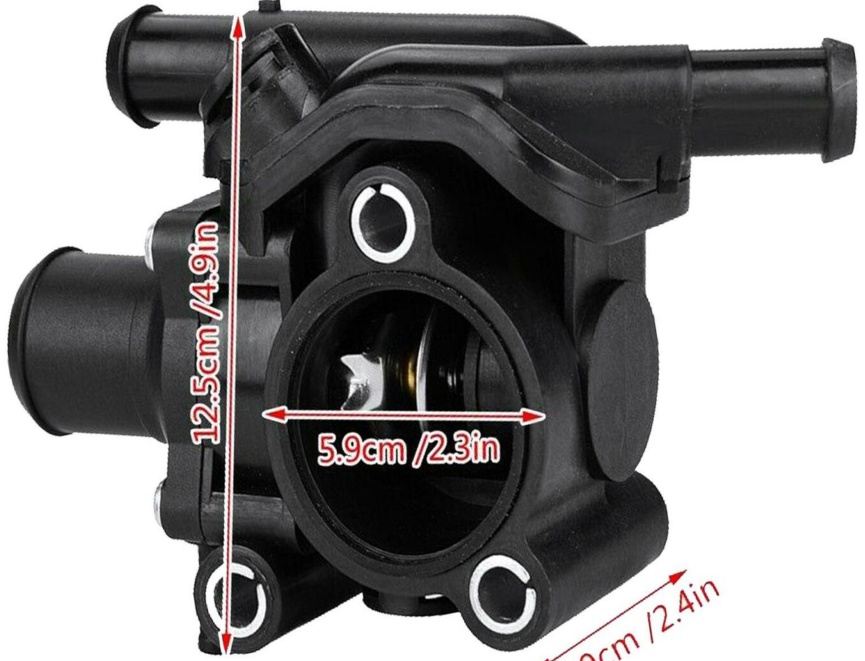 THERMOSTAT WITH HOUSING FOR FORD FOCUS MK1 TOURNEO TRANSIT CONNECT XS4G-9K478-BD