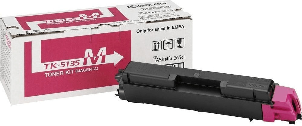 Kyocera TK-5135Y Yellow Toner Unit for TASKalfa 265ci 266ci