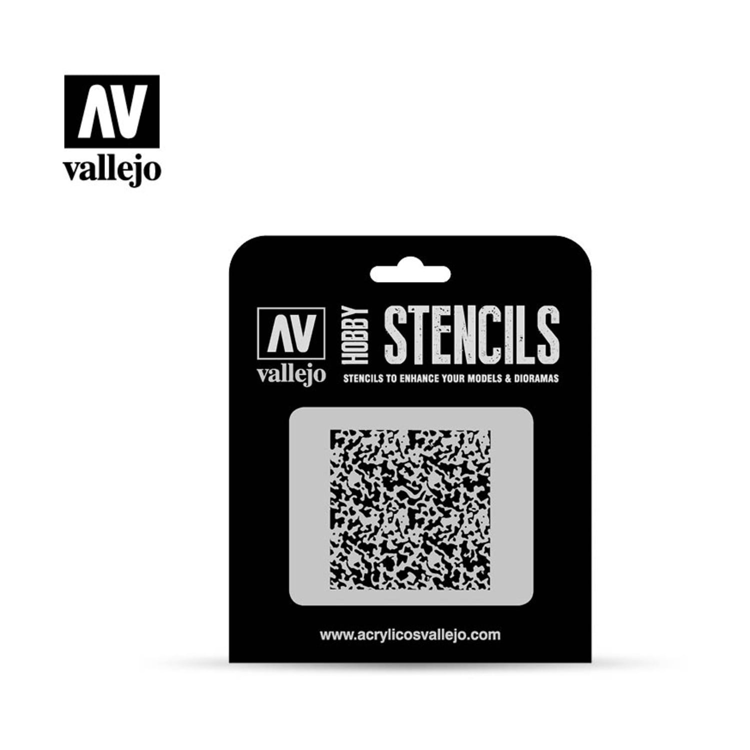 VALST-AIR002 - AV Vallejo Stencils - 1:72 Weathered Paint