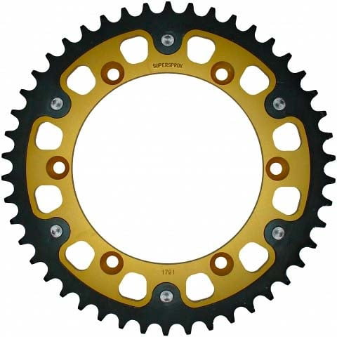 Supersprox Stealth Gold 42D Crown For Motorcycle Parts Accessories