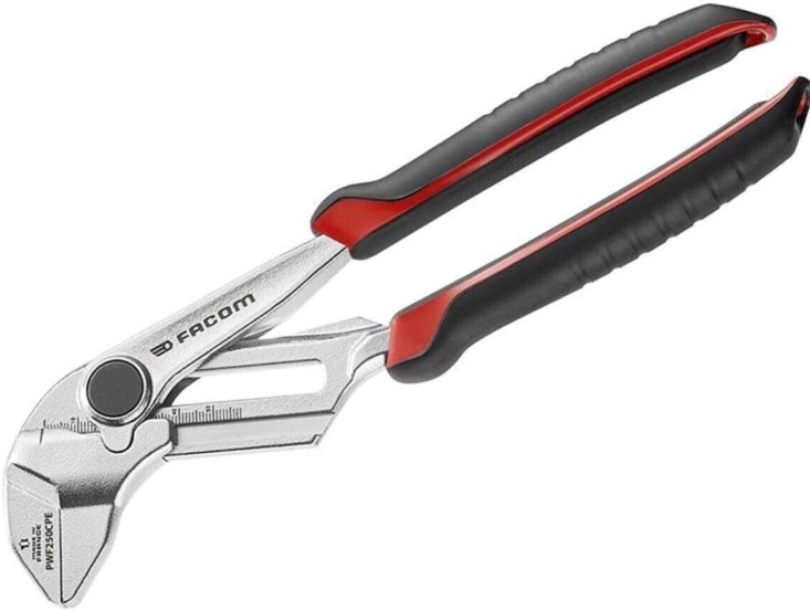 Facom PWF250CPEPB PWF250CPEPB Plier Wrench Bi-material Grips 250mm FCMPWF250CPE