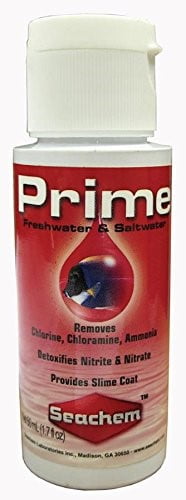Seachem PRIME AQUARIUM Water Conditioner FISH TANK DECHLORINATOR Ammonia Remover