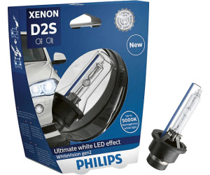 PHILIPS D2S White Vision GEN2 Xenon Headlight Bulb HID 5000K 85415WHV2C1 1 Piece