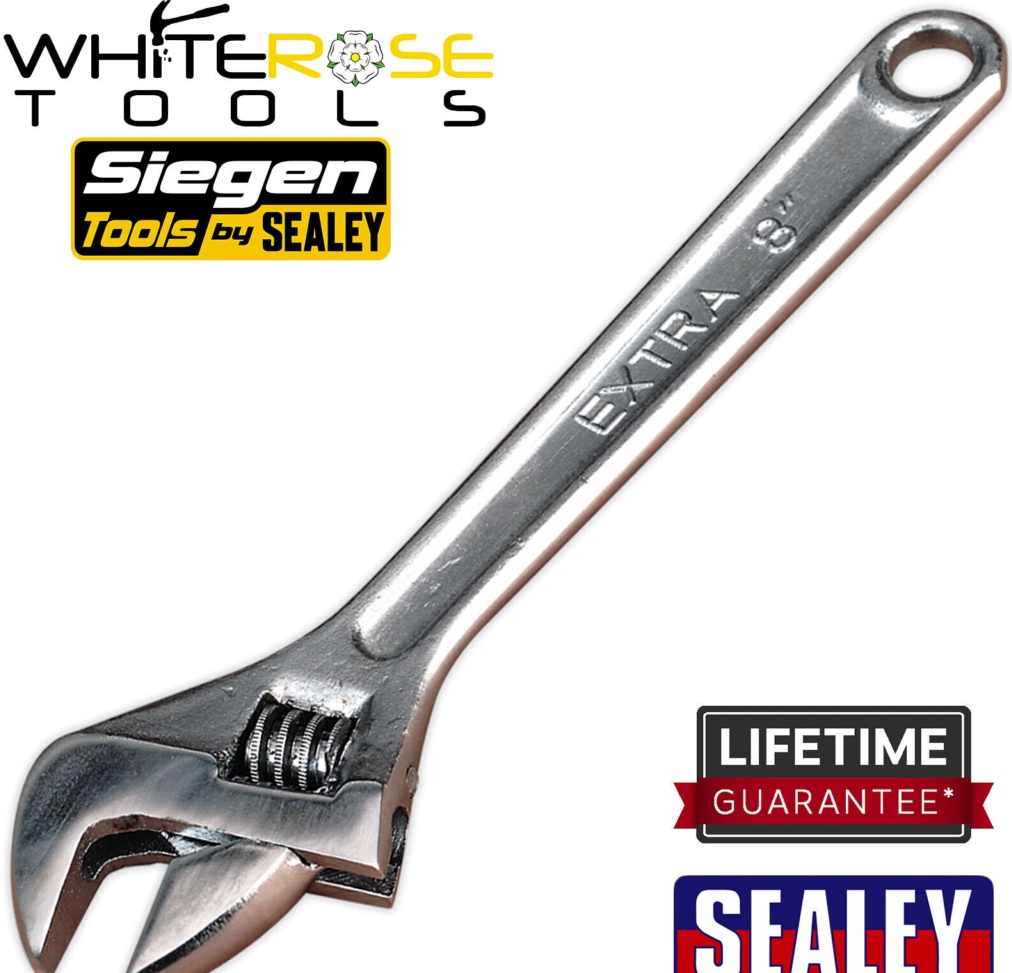 Sealey S0451 Siegen Adjustable Wrench 200mm