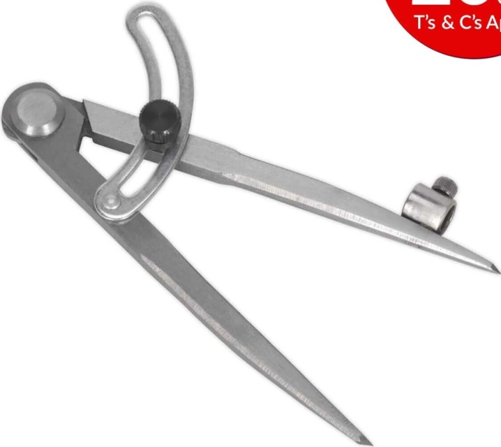 Sealey AK97107 Locking Wing Divider with Compass 150mm
