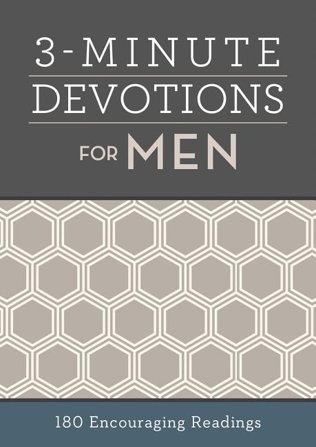 3-Minute Devotions for Men: 180 Encouraging Readings By Compiled by Barbour Sta - Image 7