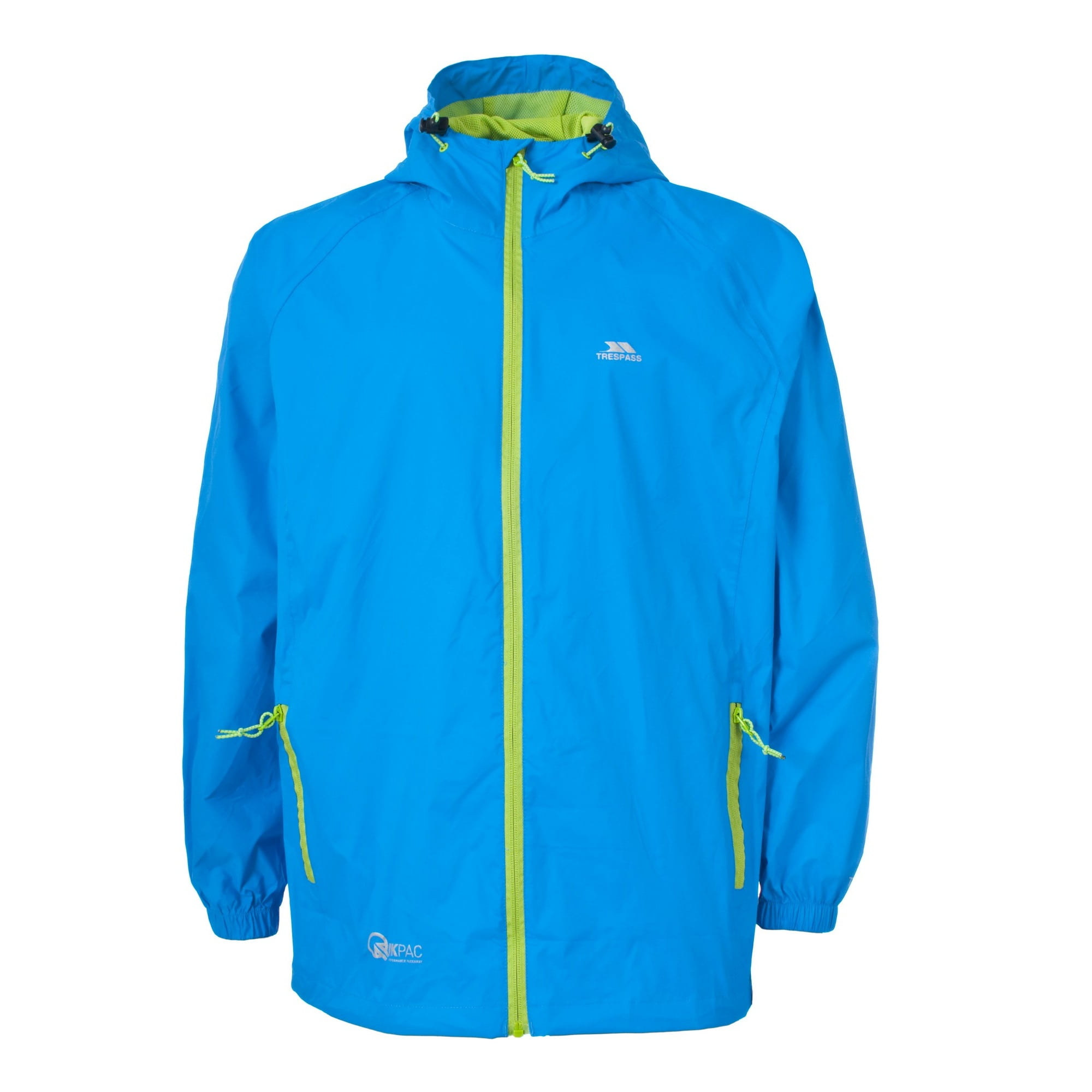 Trespass (Xxs, Cobalt) Unisex Adult Qikpac Waterproof Jacket Blue,Multicoloured