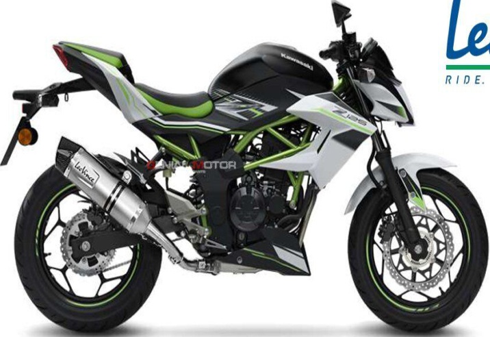 Exhaust Leovince LV ONE EVO INOX approved KAWASAKI Z 125 2019 > 2023 14293E