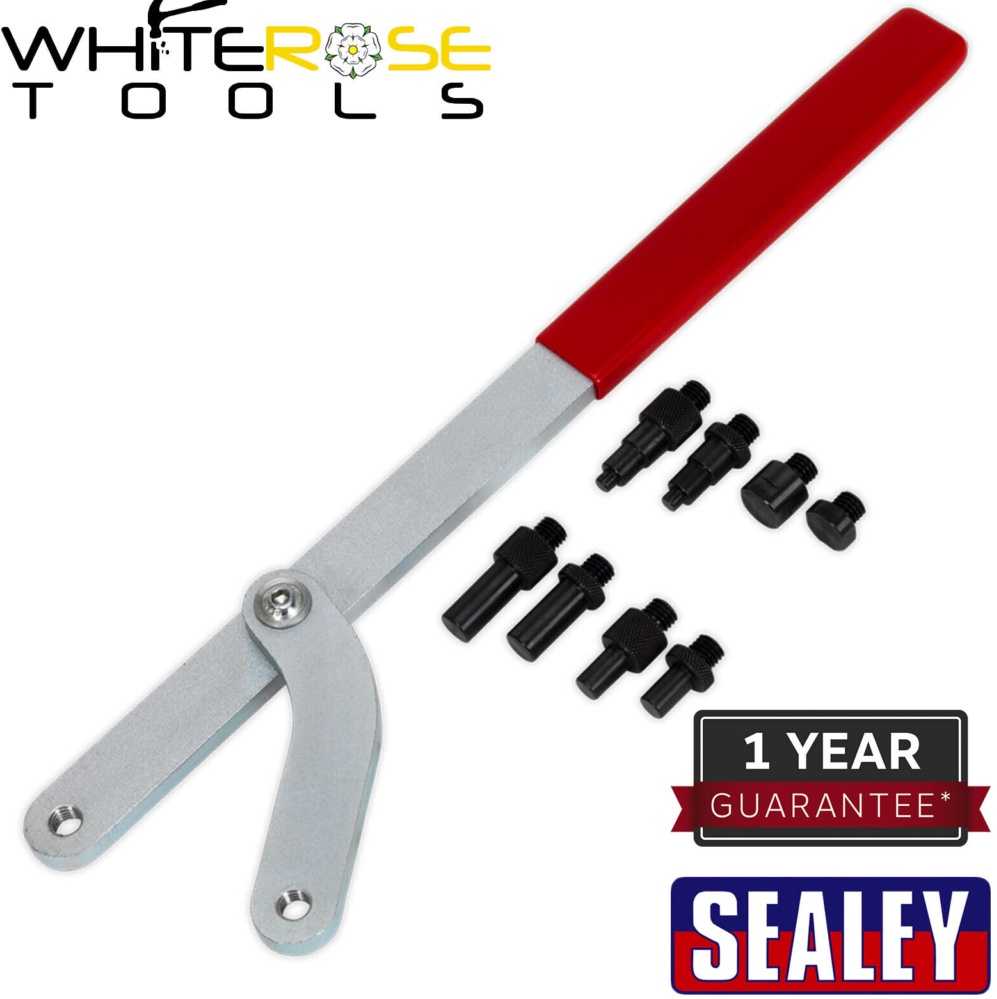 Sealey VS4844 Universal Pulley & Fan Clutch Holder Set