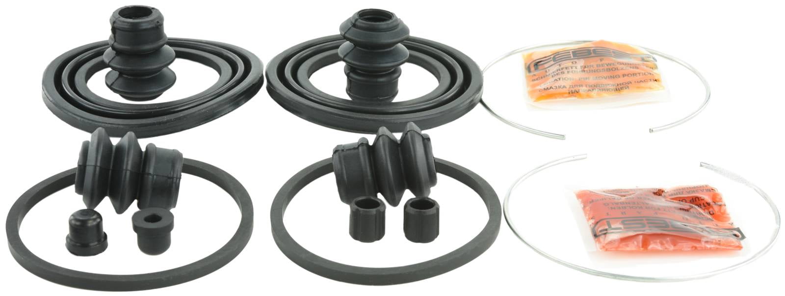 Brake caliper repair kit Front Axle 1875-FRBF FEBEST for OPEL ISUZU
