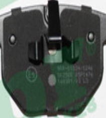 SAMKO 5SP1476 Brake Pad Set, disc brake for BMW