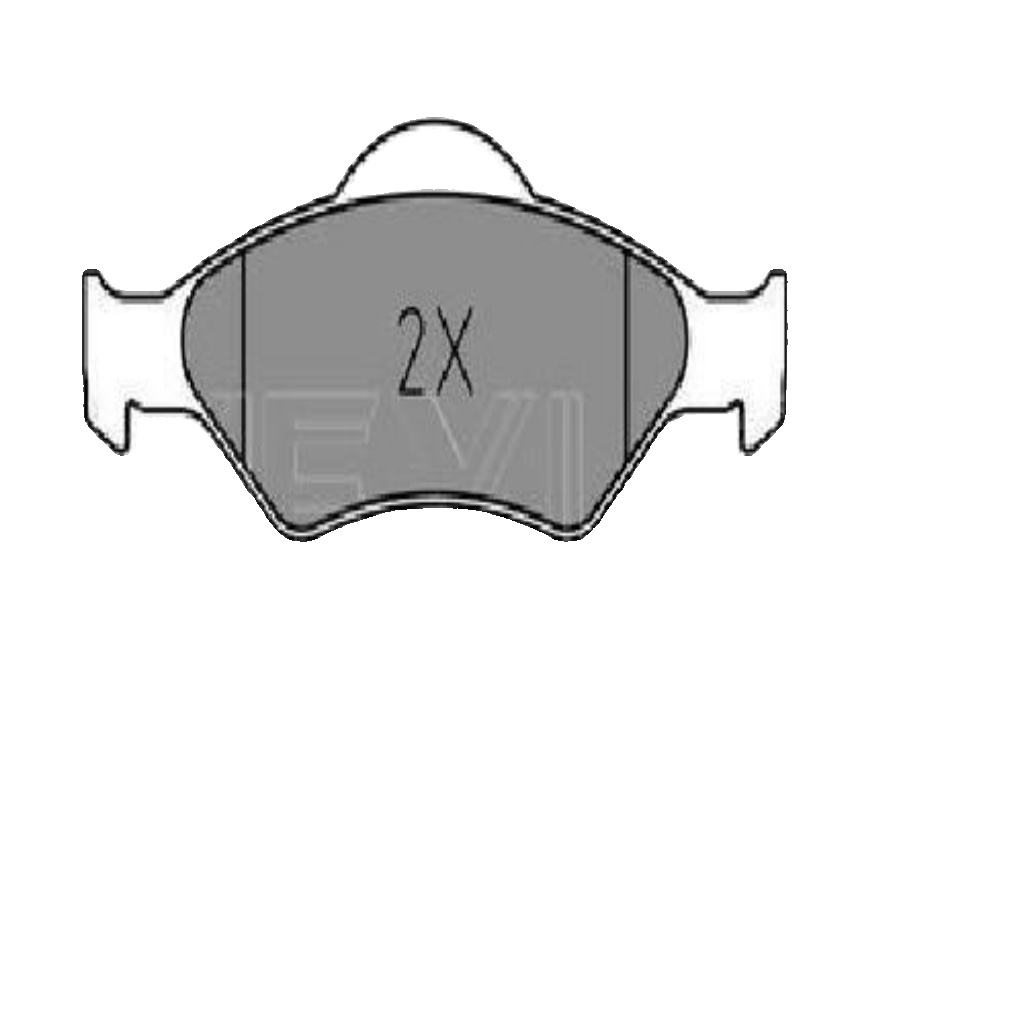 MEYLE 025 232 0018 Brake Pad Set, disc brake for FORD,MAZDA