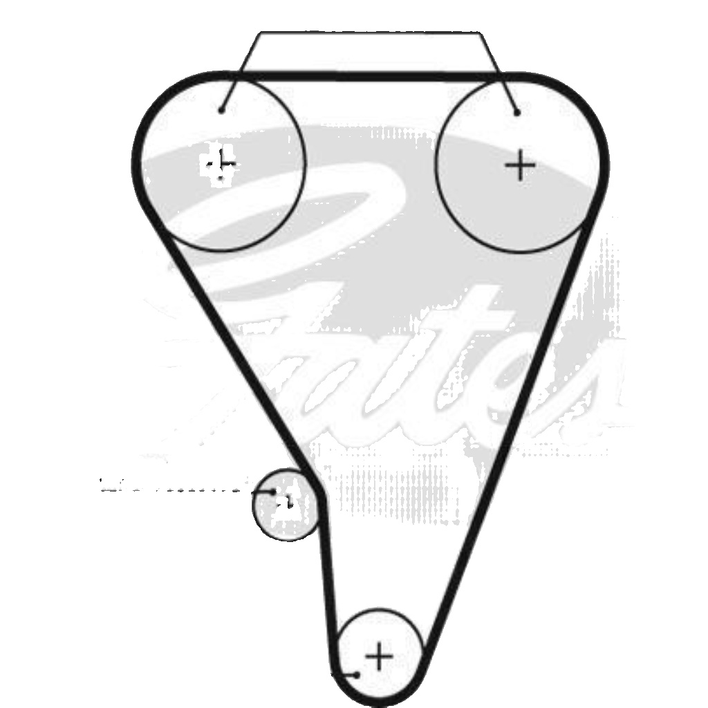 GATES TIMING BELT - 5117XS