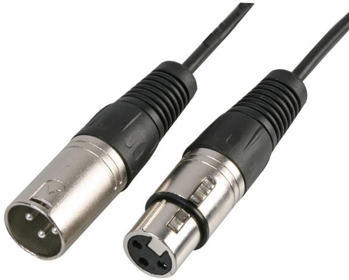 PULSE PLS00405 3-Pin Male to Female XLR DMX Crossover Phase Reversal Lead Cable