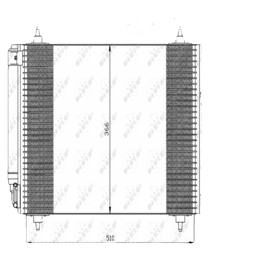 Fits NRF 35445 AIR CONDITIONING COOLER (WITH DRYER) PEUGEOT 307 00-  ⭐UK Stock⭐