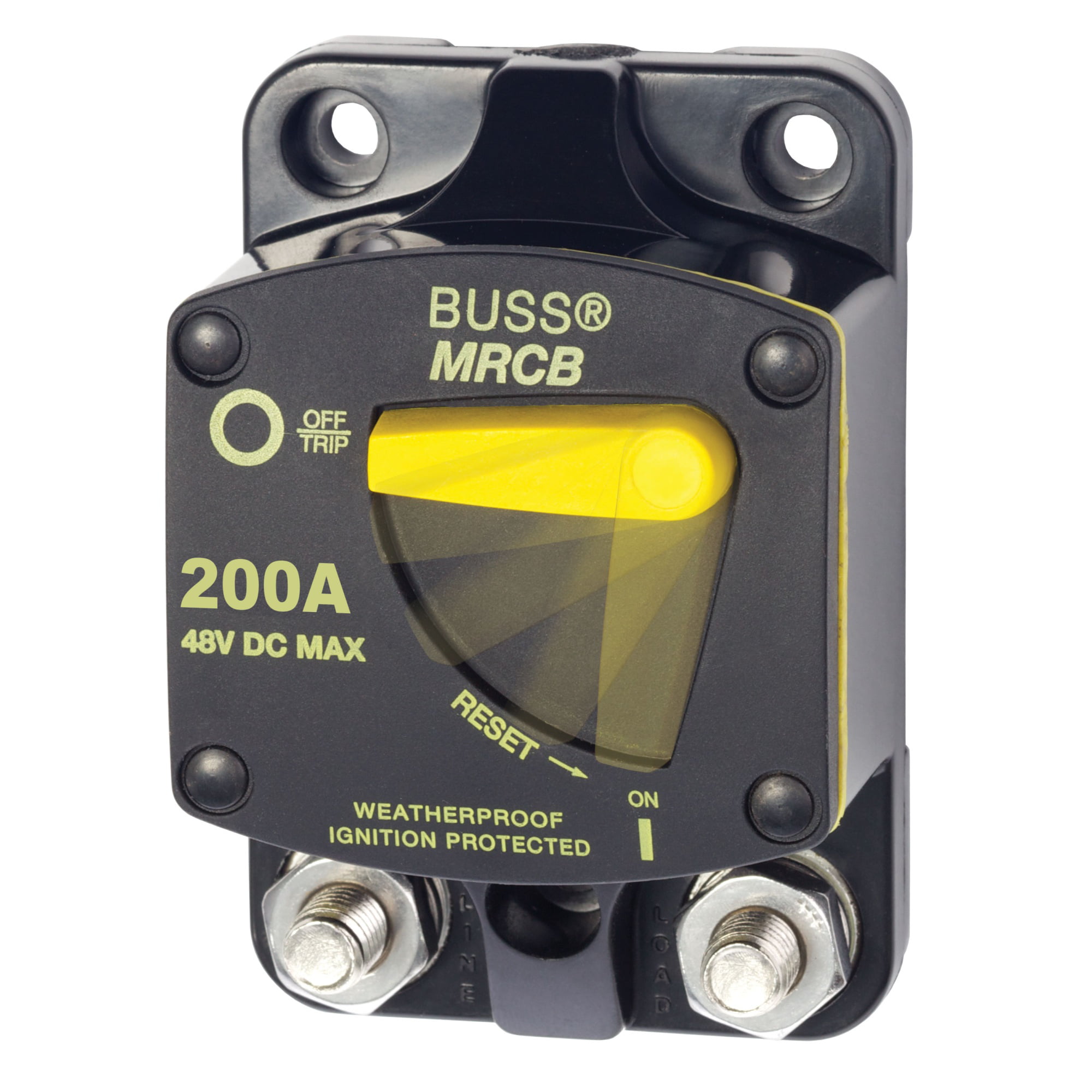 Blue Sea 7149 Surface Mount 187 Series 200A Marine Rated Circuit Breaker