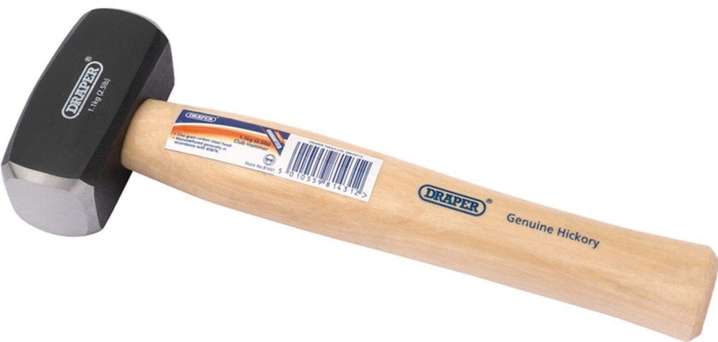 Draper 81431 Hickory Shaft Club Hammer 1kg/22lb