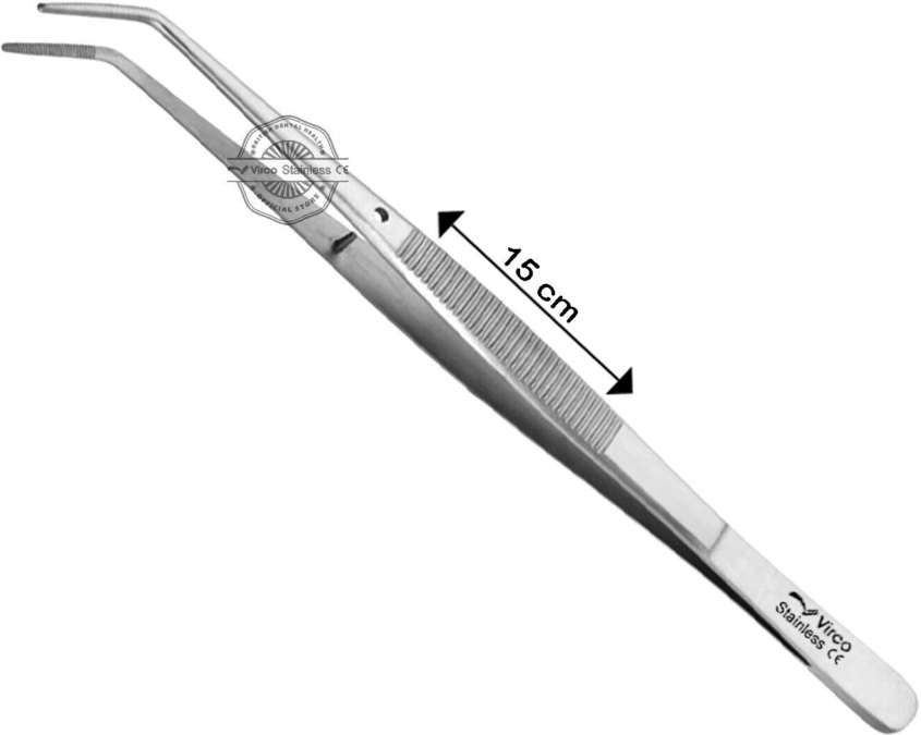 London College Tweezers Dressing Pliers Cotton Surgical Examination Tweezer