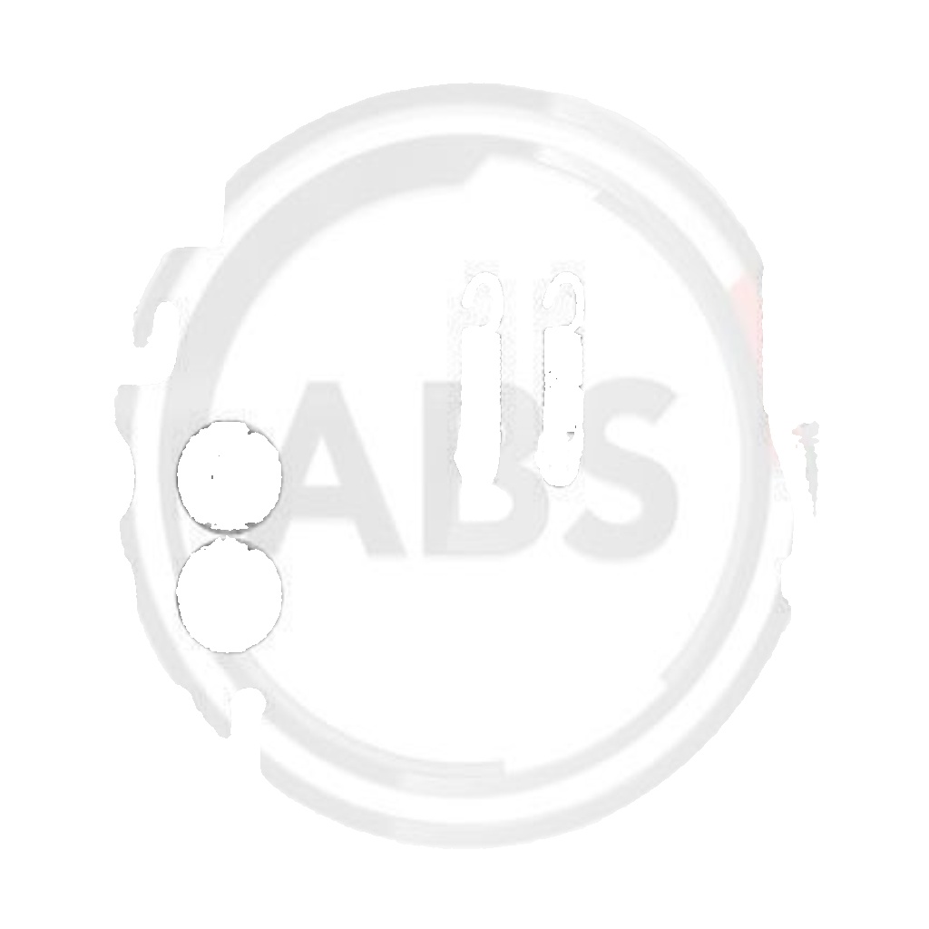 0778Q A.B.S. Accessory Kit, brake shoes for TOYOTA