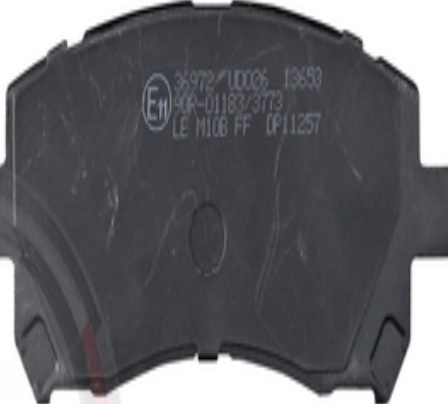 36972 A.B.S. Brake Pad Set, disc brake for SUBARU