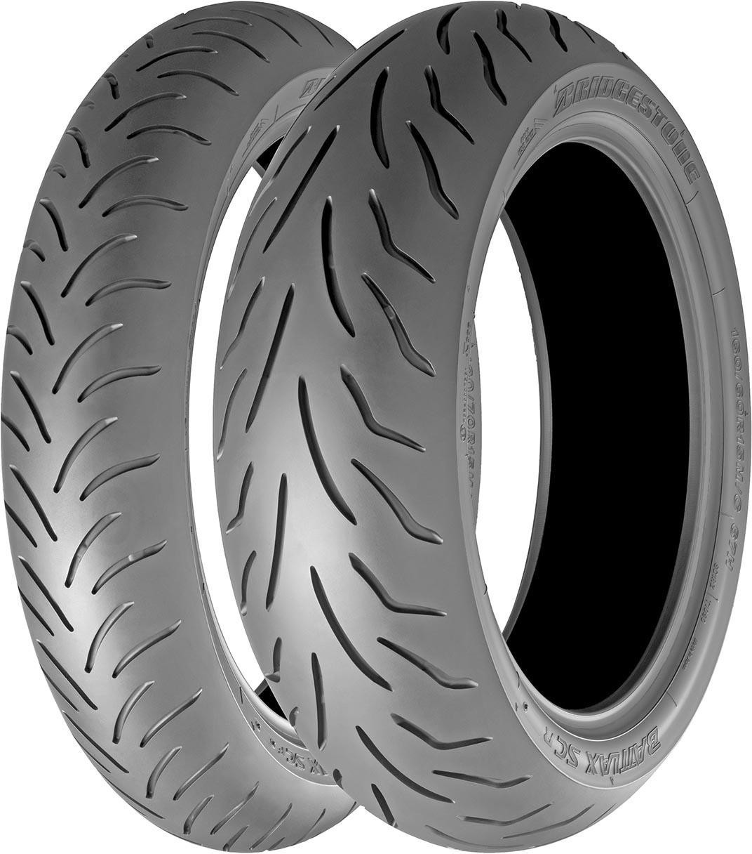 Bridgestone - Rear Tyre - 120/80 - 16 60P - Fits APRILIA Scarabeo 150 1999-2004