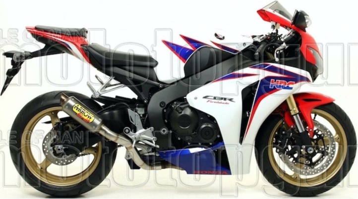 Exhaust Arrow Gp2 Titanium Honda Cbr 1000 Rr 2008 > 2011