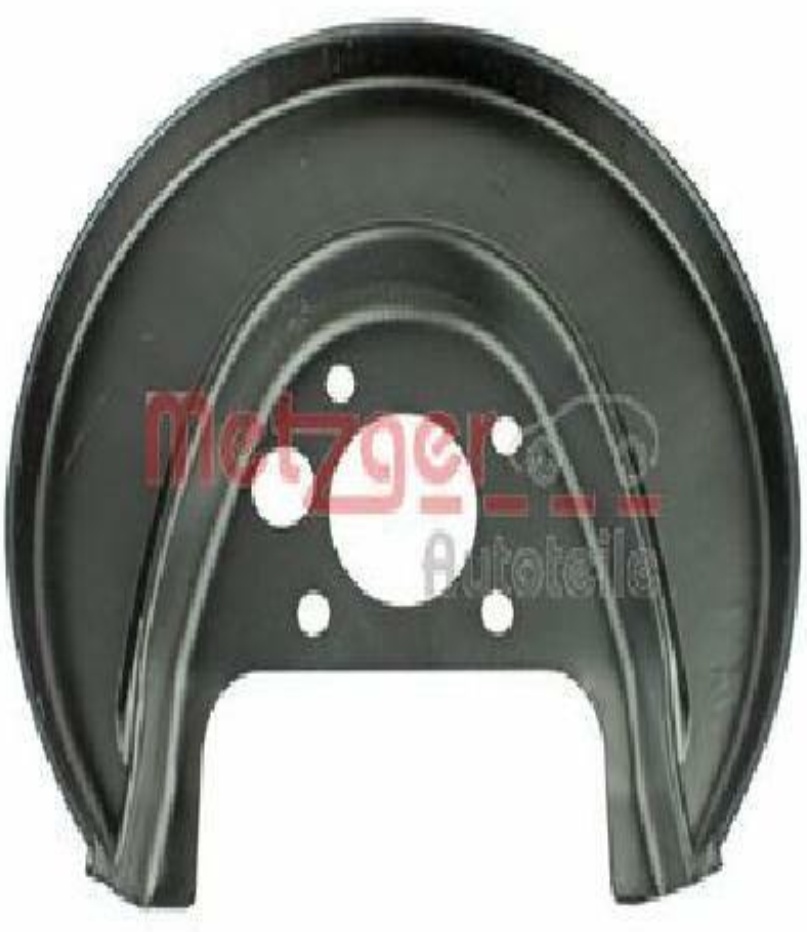 Rear Right METZGER 6115002 Splash Guard, brake disc for AUDI,SEAT,SKODA,VW