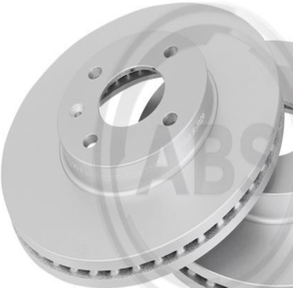 2x Brake disc Vented 18403 A.B.S. for CHEVROLET AVEO Hatchback AVEO Saloon