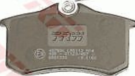 TRW Bremsbeläge Hinten für RENAULT CLIO 3/4 MEGANE 2/3/4 TWINGO FLUENCE  GDB1330