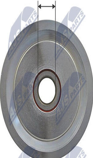 Fits NTY RNK-TY-034 MULTI-GROOVE BELT TENSIONER ROLLER   ⭐UK Stock⭐