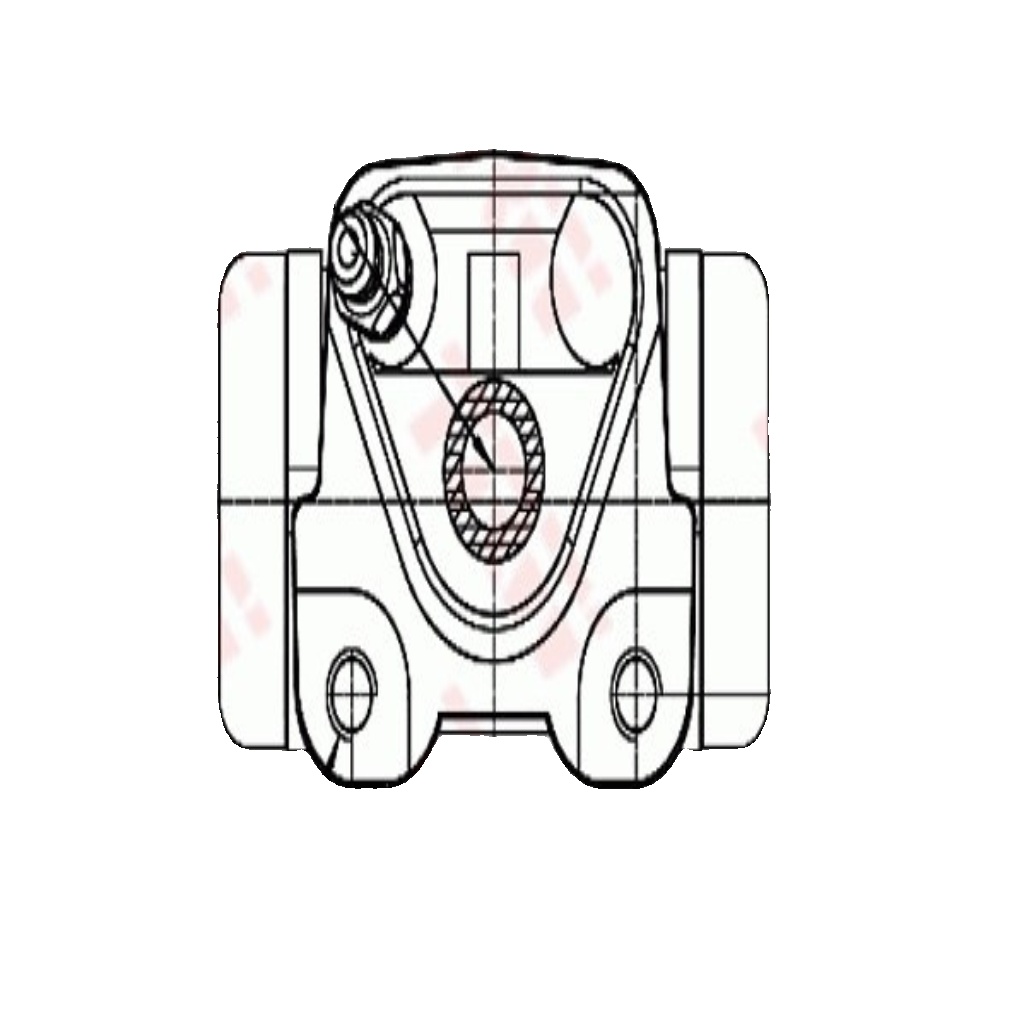 Rear Left TRW-OE BWF272 Wheel Brake Cylinder for TOYOTA