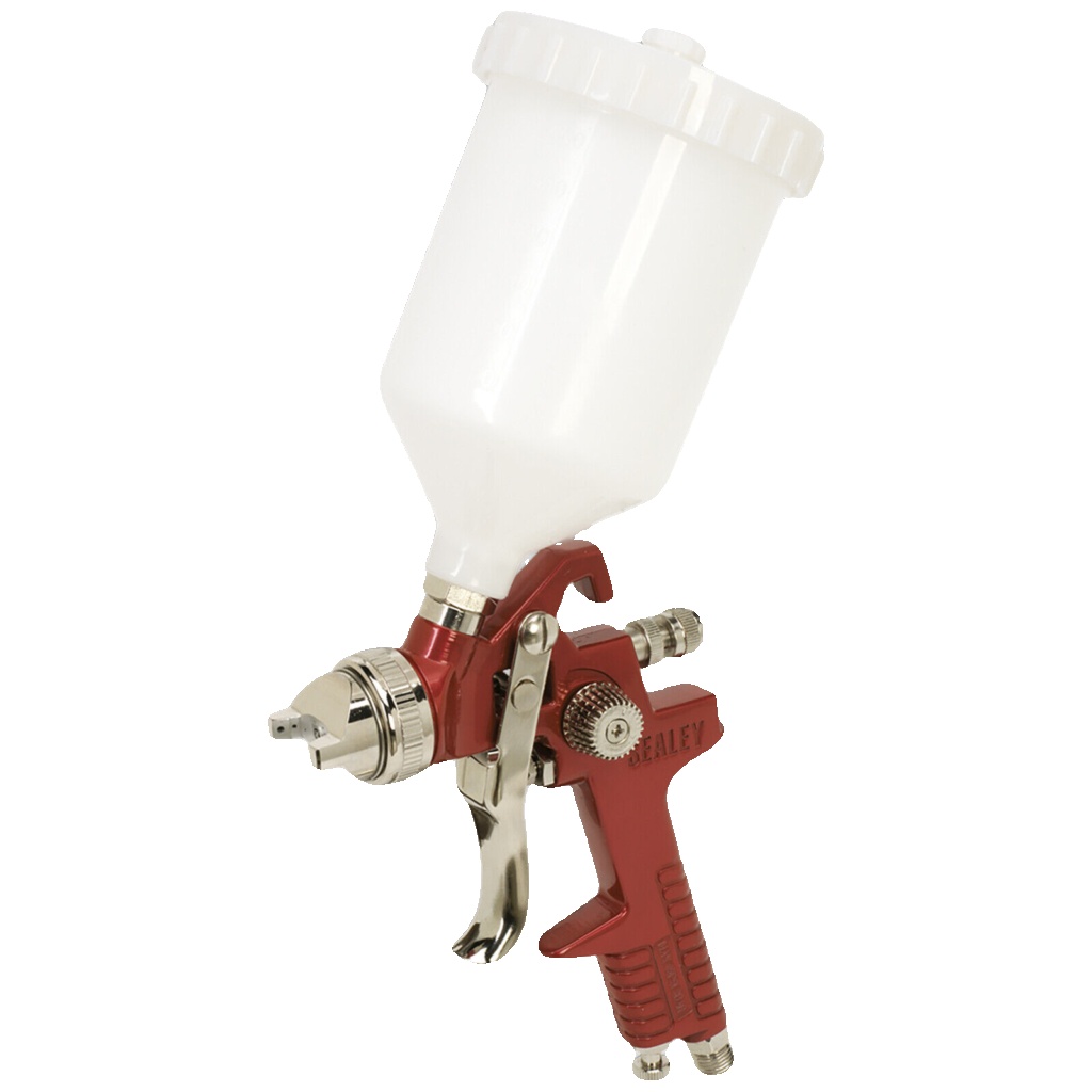 Sealey HVLP742 Workshop Series HVLP Gravity Feed Spray Gun 2mm Set-Up