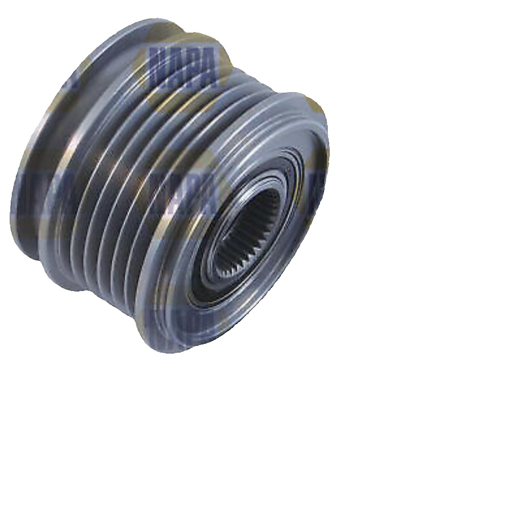 NAPA Overrunning Alternator Pulley for Seat Cordoba 1Y 1.9 Feb 1993 to Feb 1996