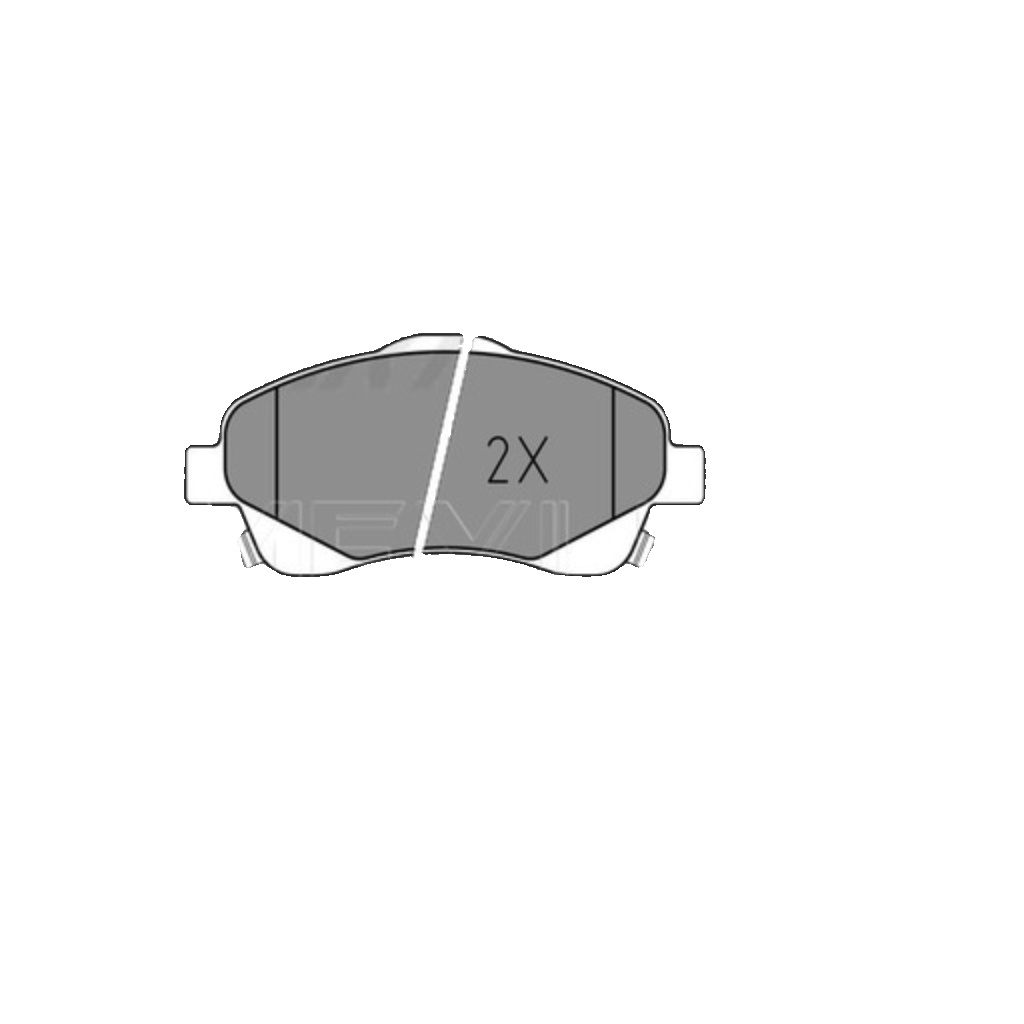 Front MEYLE 025 237 6819/PD Brake Pad Set, disc brake for TOYOTA