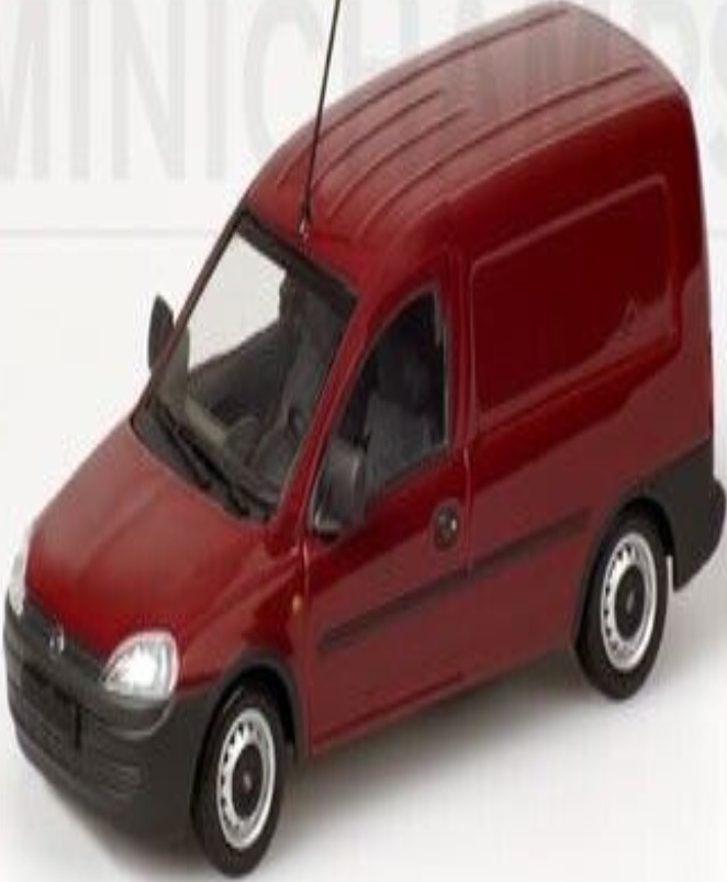 Minichamps 400042070 OPEL COMBO 2002 RED Modellauto 1:43