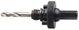 Draper 56402 Quick Release Hex Shank Holesaw Arbor with HSS Pilot Drill for Hole