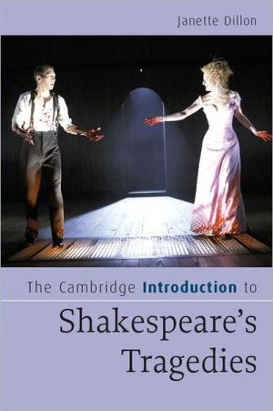 The Cambridge Introduction to Shakespeare's Tragedies Dillon Paperback