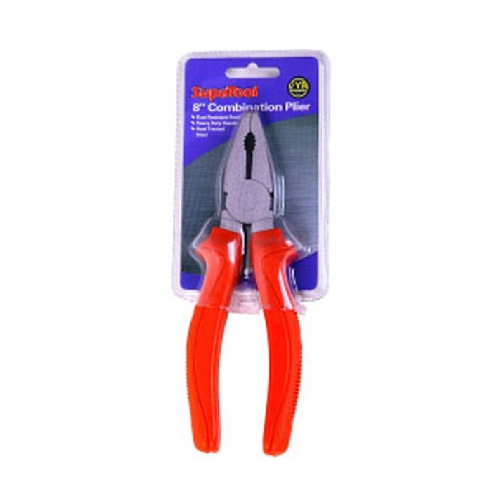 SupaTool Combination Plier - Steel - Red