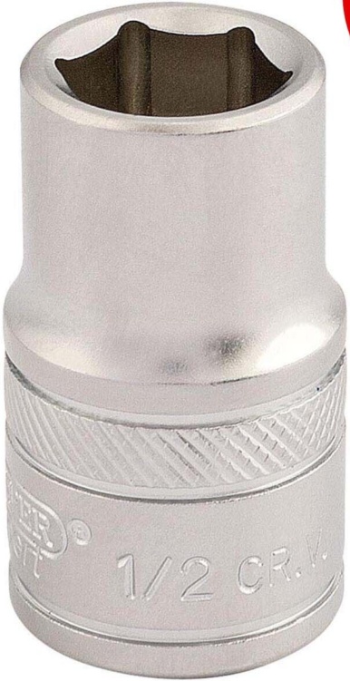 Draper 16626 6 Point Imperial Socket 1/2"" Sq Dr 1/2""