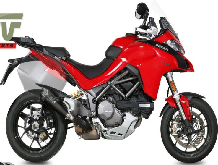Mivv Exhaust Delta Race Black Inox kat DUCATI MULTISTRADA 1200 2015 > 2017