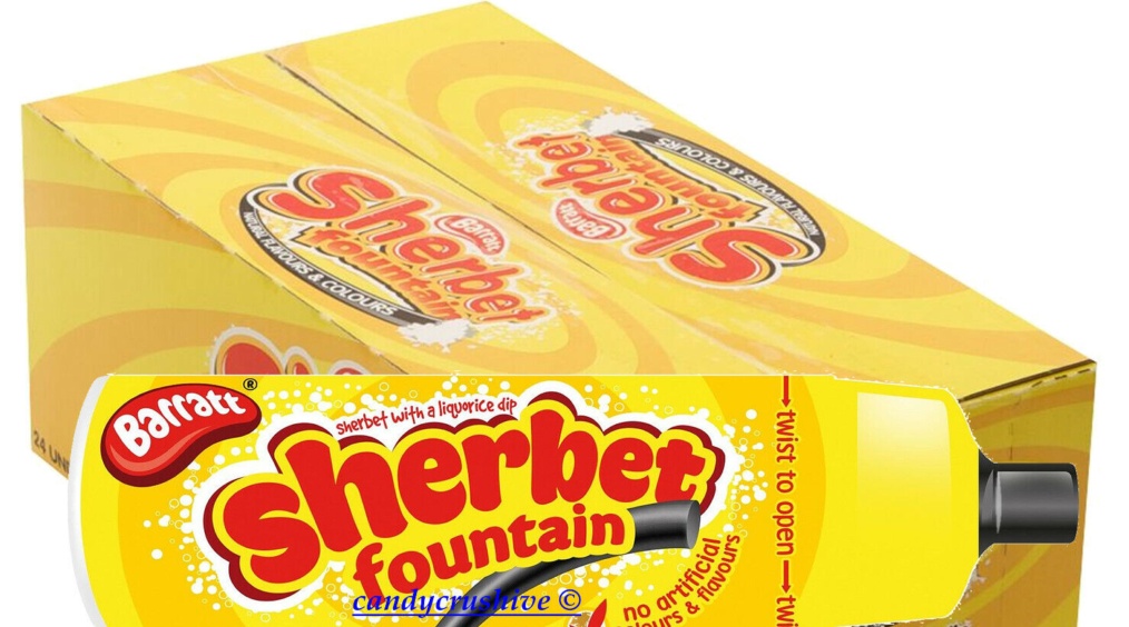 Barratt Strawberry Sherbet Fountain Strawberry Flavour Dipping Stick  - 30 pack