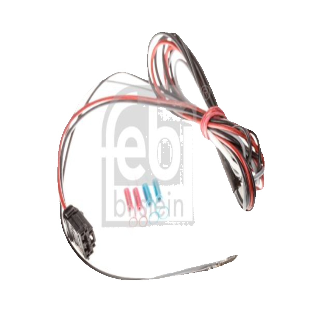 Left FEBI GERMANY 107047 Cable Repair Kit, tailgate for CITROËN,FIAT,PEUGEOT